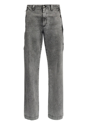 MM6 Maison Margiela mid-rise straight-leg jeans - Grey