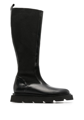 ATP Atelier Cometti knee-high leather boots - Black