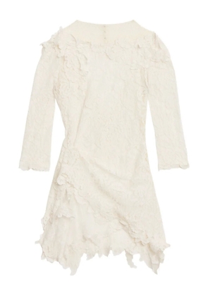 ISABEL MARANT Rubiana floral-lace ruffled dress - White