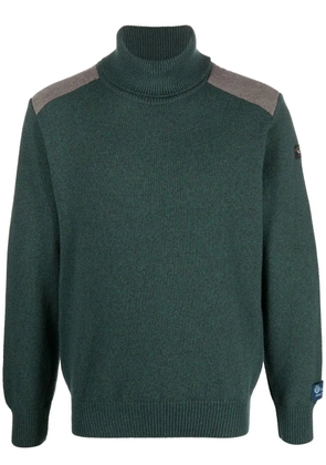 Paul & Shark wool roll-neck jumper - Green