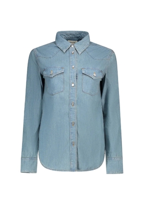 Zadig&Voltaire button flap-pockets shirt - Blue