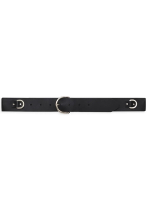 ANINE BING Sheena leather belt - Black