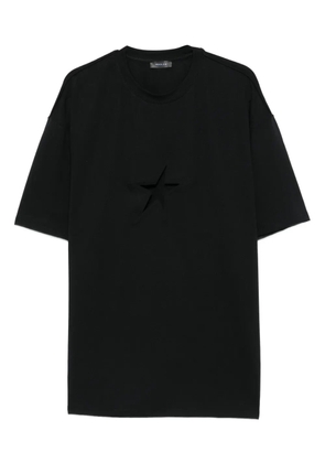 Mugler star cut-out T-shirt - Black