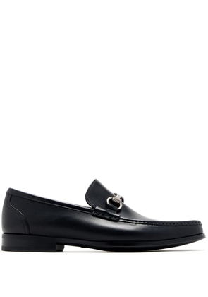 Magnanni brushed-finish loafers - Black