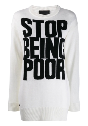 Philipp Plein Statement jumper - White