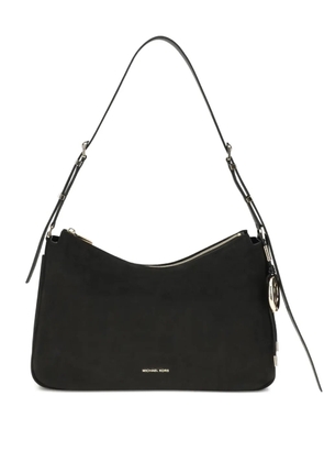 Michael Michael Kors logo-charm shoulder bag - Black