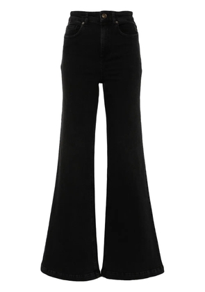 TWINSET high-rise flared jeans - Black