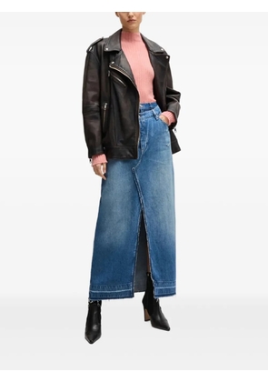 BOSS denim maxi skirt - Blue