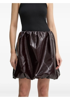 HERSKIND elasticated mini skirt - Red