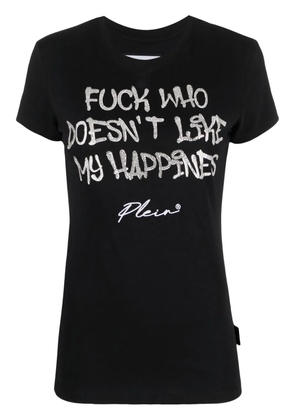 Philipp Plein Sexy Pure rhinestone-embellished T-shirt - Black