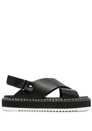 AGL Marta criss-cross sandals - Black
