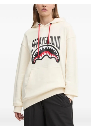Sprayground logo graphic hoodie - Neutrals