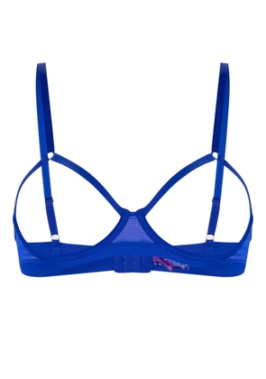 Maison Close Corps à Corps open-cup bra - Blue