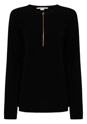 Stella McCartney Iconic half-zip jumper - Black