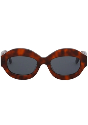 Marni Eyewear round-frame sunglasses - Brown