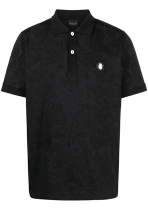 Billionaire Piquet polo shirt - Black