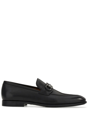 Ferragamo Gancini Horsebit leather loafers - Brown