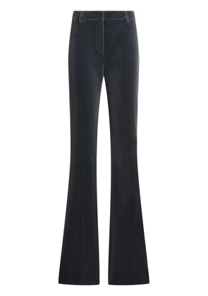 ETRO flared velvet trousers - Grey