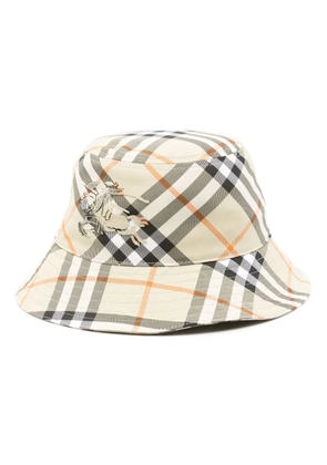 Burberry Vintage-check bucket hat - Neutrals