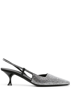 3juin 65mm crystal-embellished pumps - Black