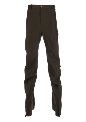 Y/Project Slim Banana draped trousers - Green