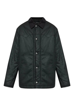 Zadig&Voltaire panelled button-up jacket - Black