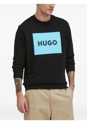 HUGO logo-print sweatshirt - Black