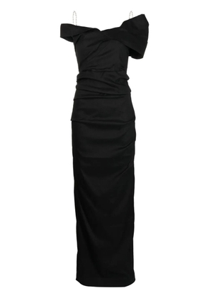 Rachel Gilbert Dahli embellished gown - Black