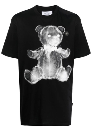 Philipp Plein teddy print T-shirt - Black