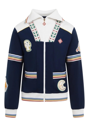 Casablanca Varsity track jacket - Blue