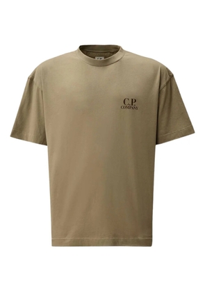 C.P. Company logo-detail T-shirt - Neutrals