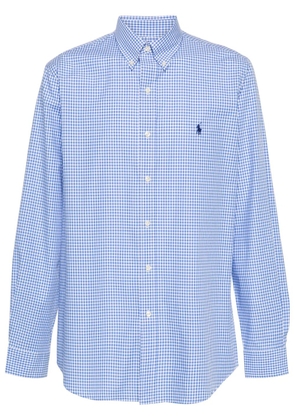 Polo Ralph Lauren Polo Pony checked polo shirt - Blue