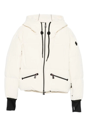 Moncler Grenoble hooded zip-up jacket - Neutrals