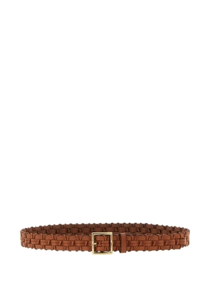 Polo Ralph Lauren braided leather belt - Brown