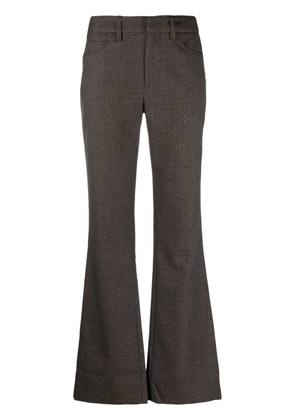 Zadig&Voltaire tailored flared wool trousers - Grey