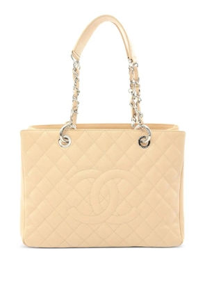 CHANEL Pre-Owned 2012-2013 Grand Shopping tote bag - Neutrals