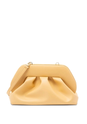 Themoirè Tia gathered clutch bag - Yellow
