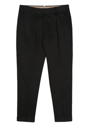 PT Torino mid-rise tapered trousers - Black