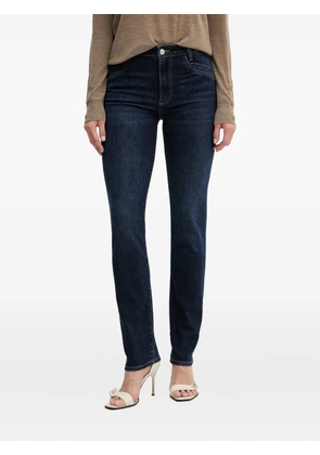 BOSS detailed straight-leg jeans - Blue