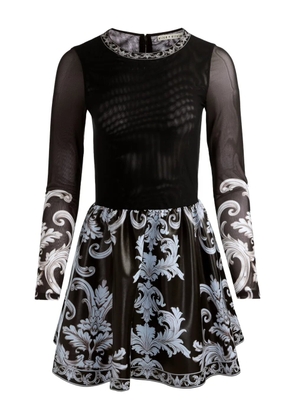 alice + olivia Chara mini dress - Black
