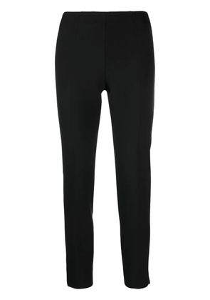 Peserico cropped tailored slim-fit trousers - Black