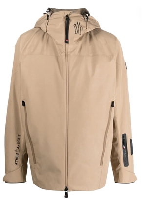 Moncler Grenoble Montgirod padded hooded ski jacket - Neutrals