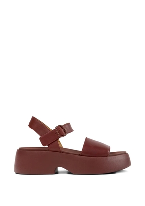 Camper Tasha leather sandals - Red