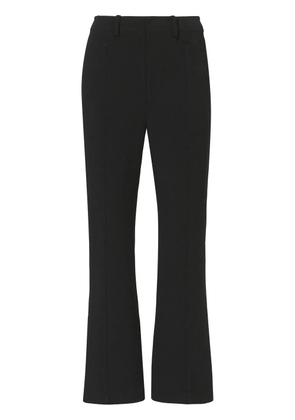Proenza Schouler White Label cropped kick-flare trousers - Black