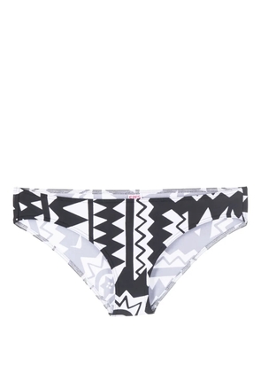 ERES Union geometric-print bikini bottoms - Black