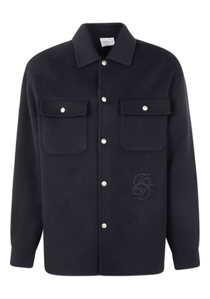 Drôle De Monsieur embroidered jacket - Black