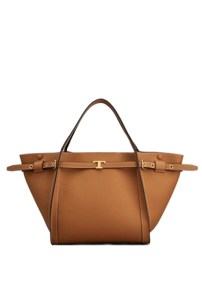 Tod's buckle tote bag - Brown