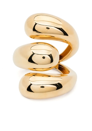 Federica Tosi curved wrap bracelet - Gold