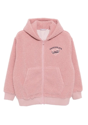 CHOCOOLATE logo-embroidered jacket - Pink