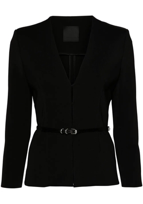 Givenchy Voyou belted jacket - Black